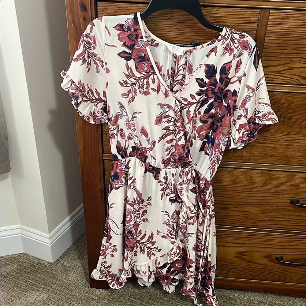 Floral V-Neck Dress